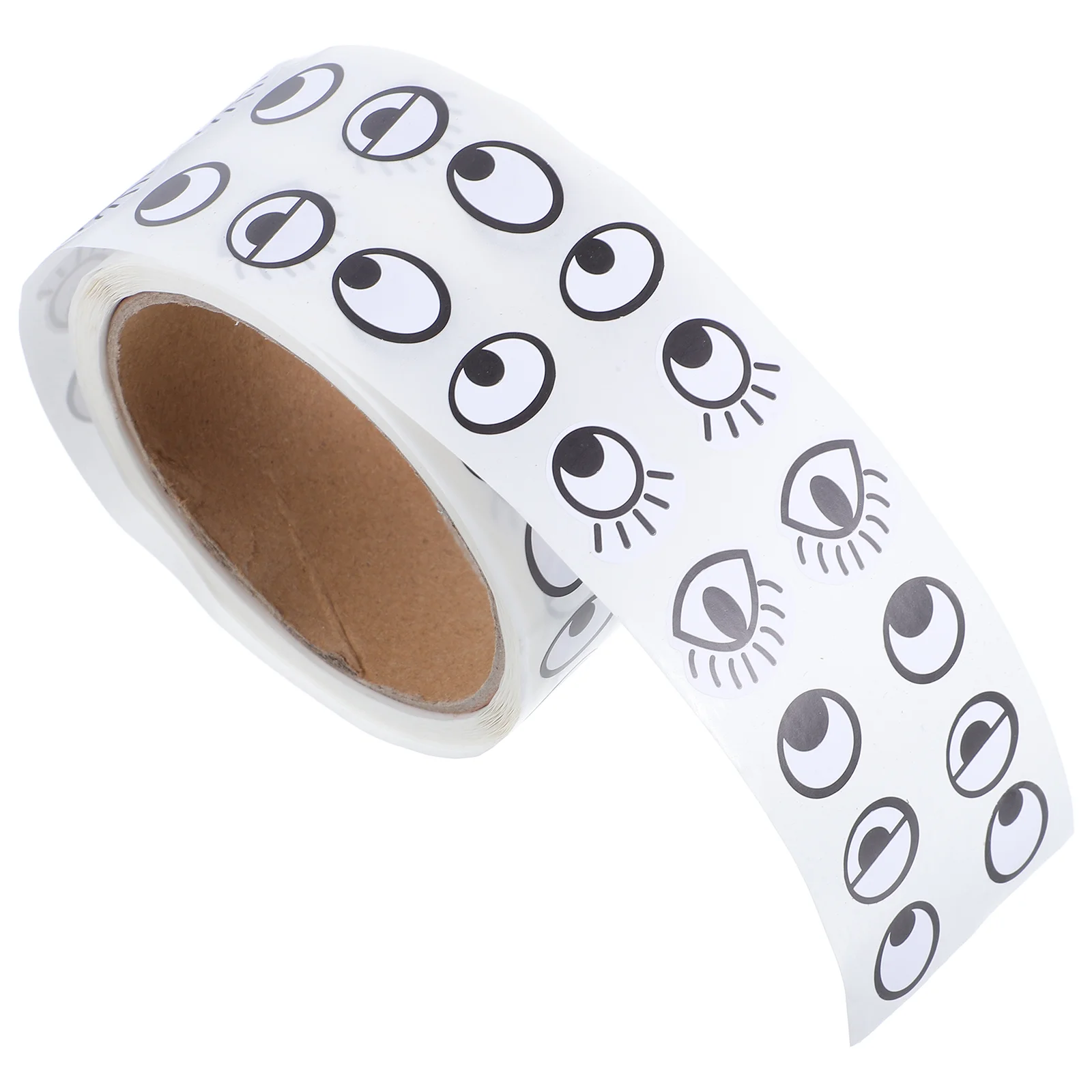 Наклейки на глаза самоклеящиеся глазное яблоко мультяшная черная бумага детские