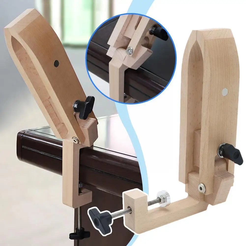 

Foldable Wooden Clamp 360° Adjustable Wood Leather Lacing Stitching Diy Lacing Tools Sewing Diy Sewing Tools Hand Craf H0w7