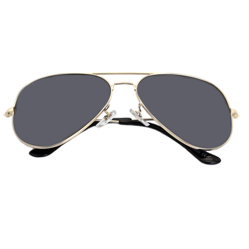 

LORETOROSA Polarized Sunglasses Golden Metal Alloy Matirial Classical Design Unisex Eyewear Outdoor UV400 Protection Gafas
