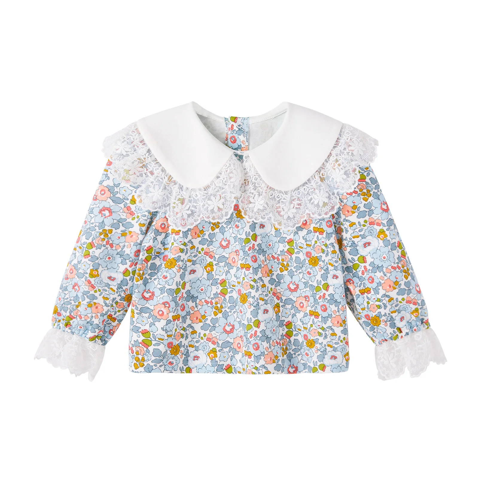

pureborn Baby Girls Blouses Infant Long Sleeve Cotton Spring Autumn