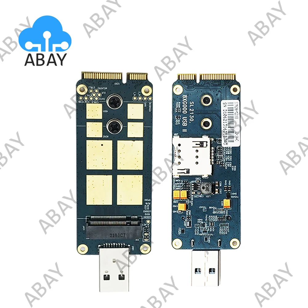 5G USB 3.0 M.2 To USB MINIPCIE Two-Way Adapter Card Development Board for SIMCOM Quectel 4G 5G M.2  IoT Module