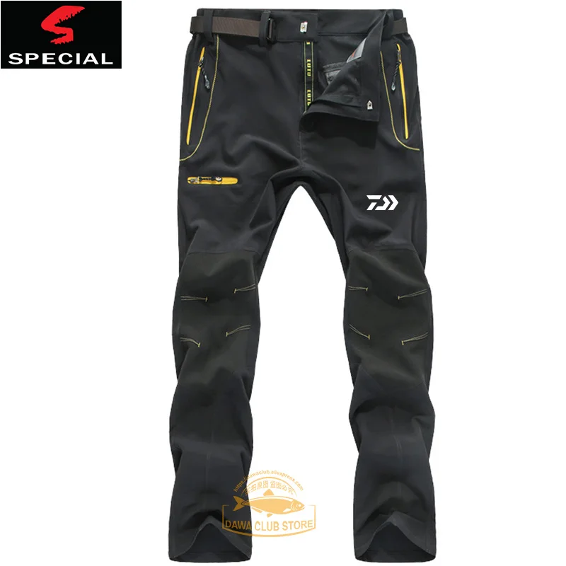 

Daiwa Waterproof Fishing Pants Men's Outdoor Sports Riding Pants Winter Warm Trousers Sunscreen Breathable Hiking Fishing Pants