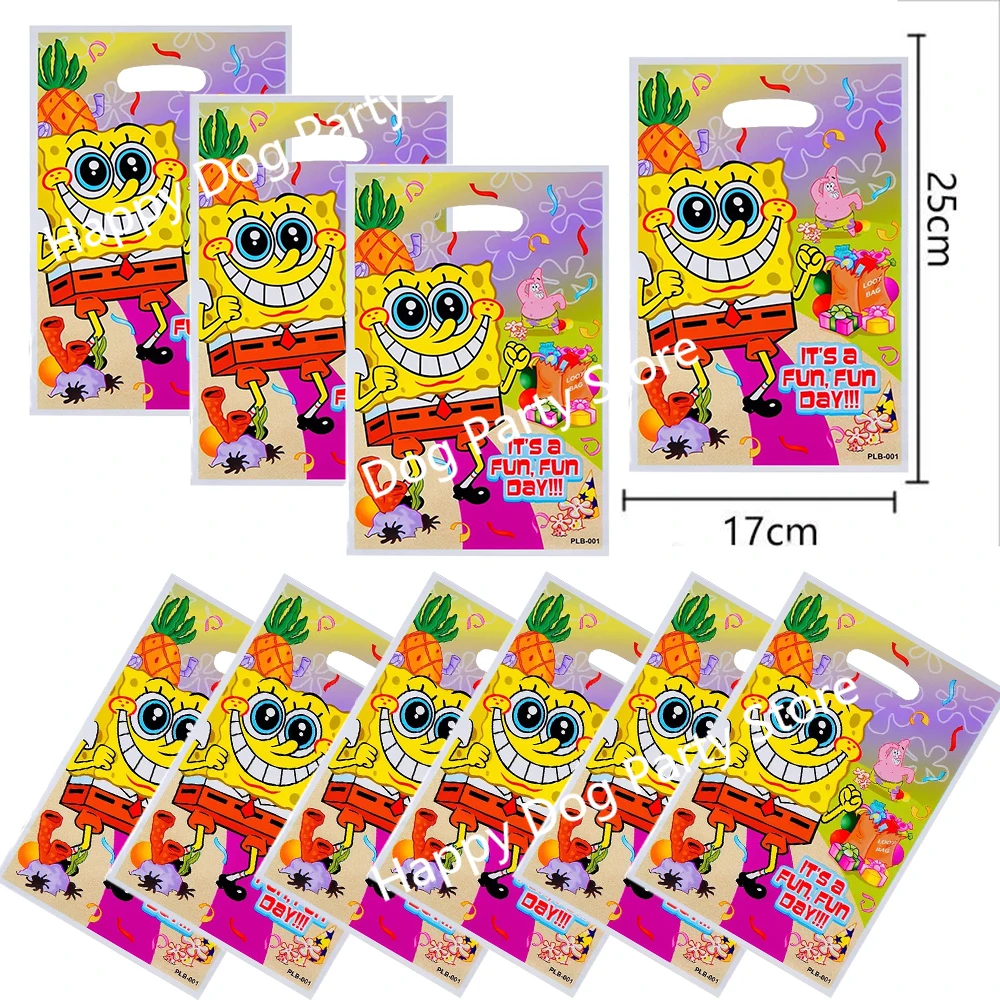 SPONGE BOB и Патрик вечеринка по случаю дня рождения мультяшное украшение подарочная