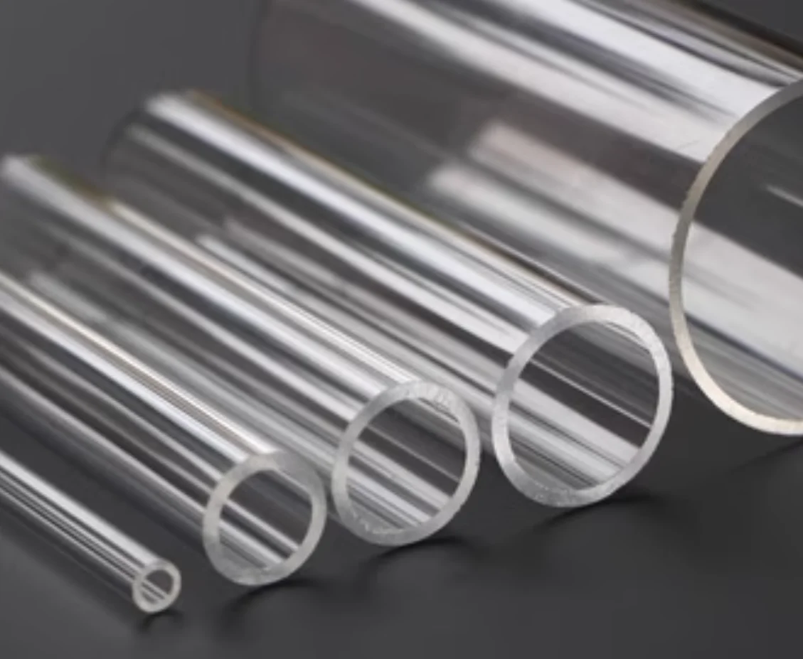 

2PCS Diameter:32/35/40/45/50mm L:480mm Acrylic Transparent Tube Hollow Circular Tube Fish Tank Environmentall Transparent Tubule