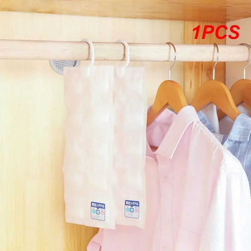 

1PCS 10pack In 1 Dehumidifier Bags Moisture Absorber Hanging Wardrobe Hygroscopic Anti-mold Desiccant Drying Agent Household