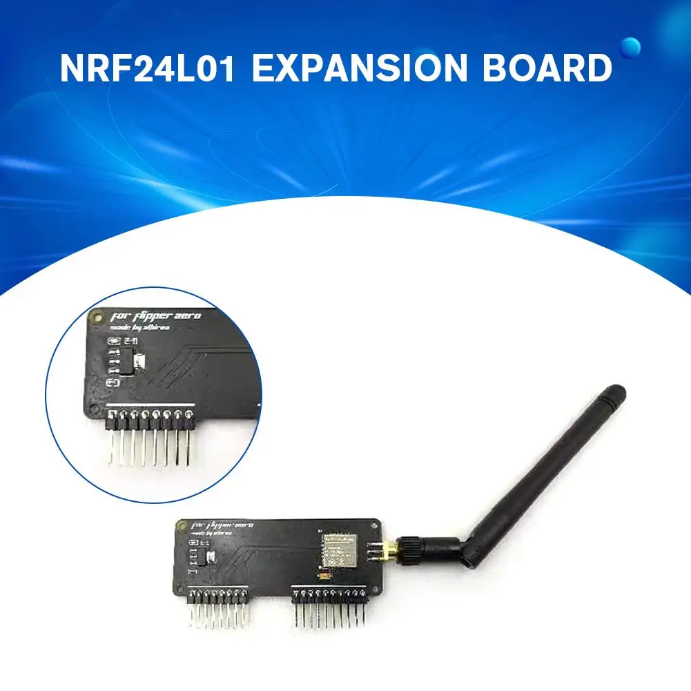 Плата расширения для Flipper Zero с высоким коэффициентом усиления Nrf24l01 2 4 ГГц NRF