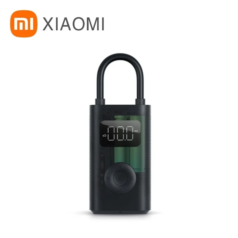 

Портативный электрический воздушный насос Xiaomi, 1S 150psi, датчик давления для велосипедов, мотоциклов, скутеров, фонариков, надувной