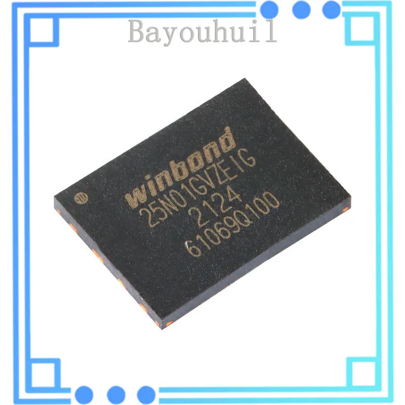 

Оригинальный аутентичный патч W25N01GVZEIG WSON-8 3V 1Gb серийный чип NAND флэш-памяти, 10 шт.
