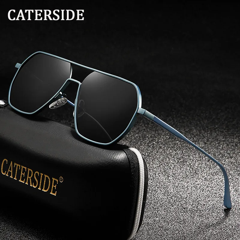 

2023 New Fashion Aluminum Sunglasses Men Women Polarized Retro Sports Driving Sun Glasses Photochromic Anti-Glare Oculos De Sol