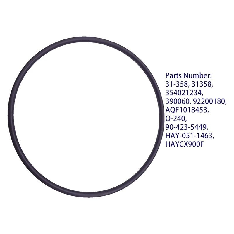 2 шт. CX900F O-240 крышка бака уплотнительное кольцо для Hayward Star-Clear Plus картридж бассейна