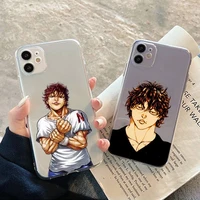 yndfcnb baki hanma manga phone case for iphone 11 12 13 mini pro xs max 8 7 6 6s plus x 5s se 2020 xr cover