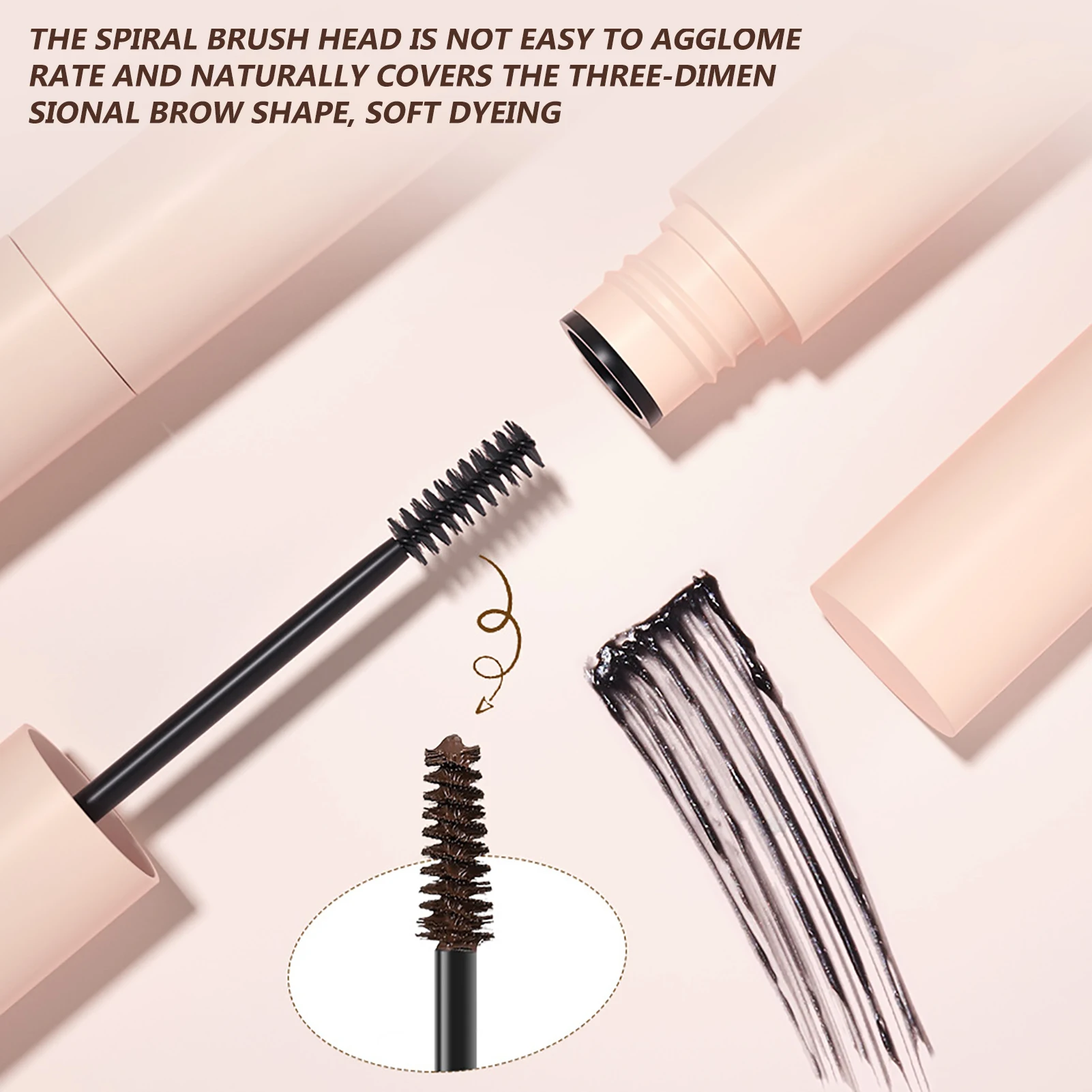 

Women Waterproof Eyebrow Balm Cruelty-Free & Non-Irritating Smudge-Proof Brow Makeup Gel Natural Makeup For Women Girls Gifts