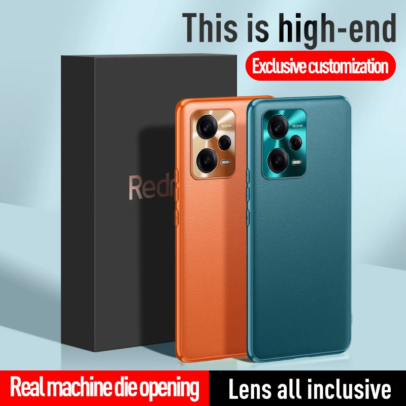 

Чехол для телефона с защитой объектива для XIAOMI Redmi Note 12 5G 12 Pro 4G 12 Pro Plus