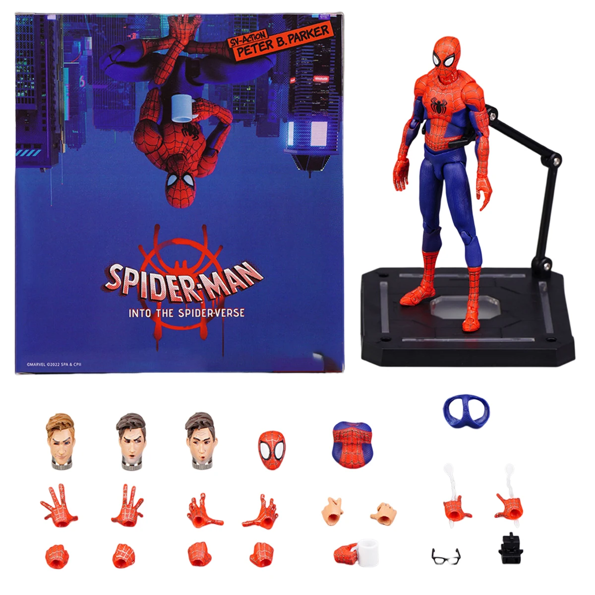 Человек-паук: в тему паука Питер б Паркер S.H. Фигуртс подвижная Строительная