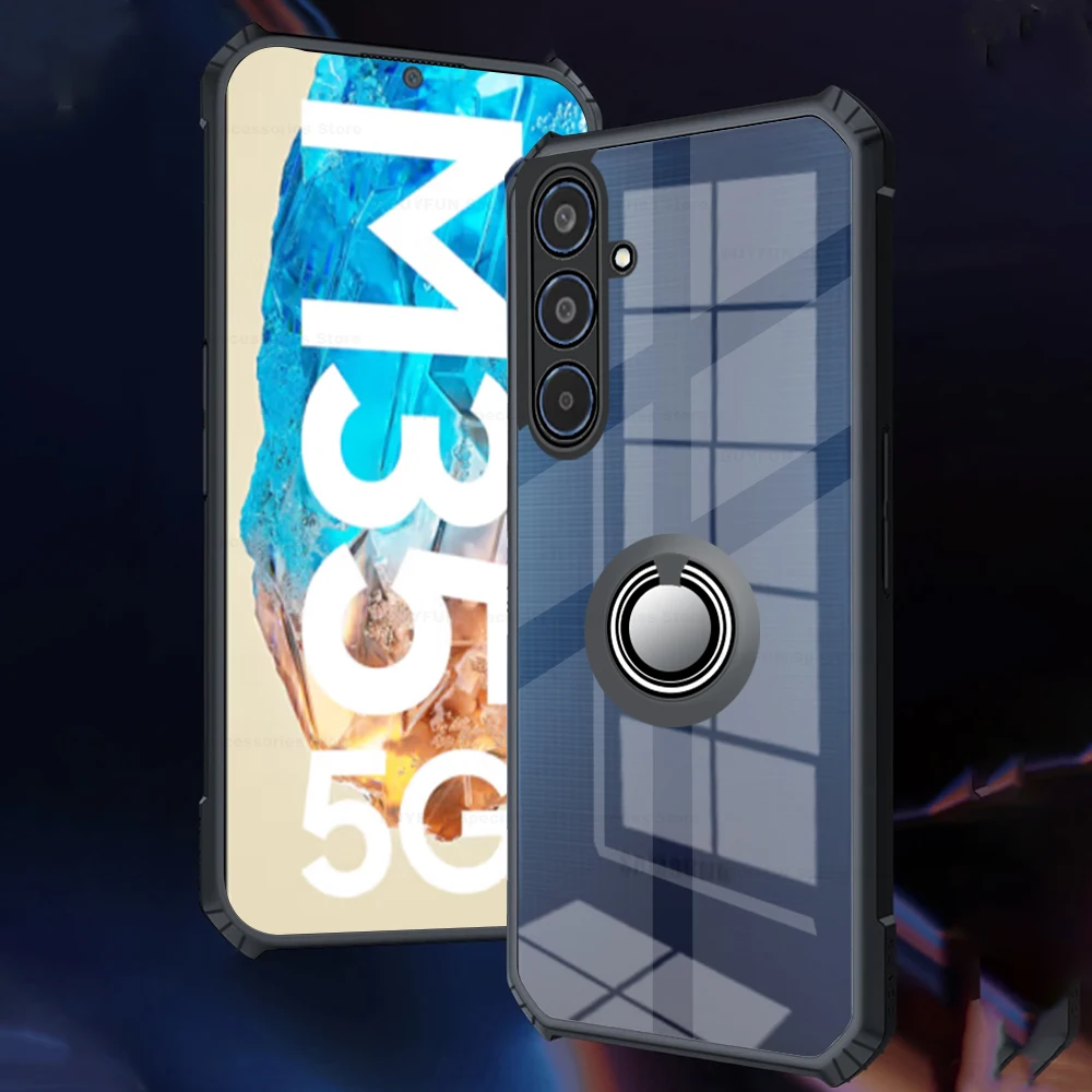 Чехол SamsungM35 прозрачный акриловый чехол из ТПУ с рамкой для Samsung Galaxy M35 M 35 6 дюйма