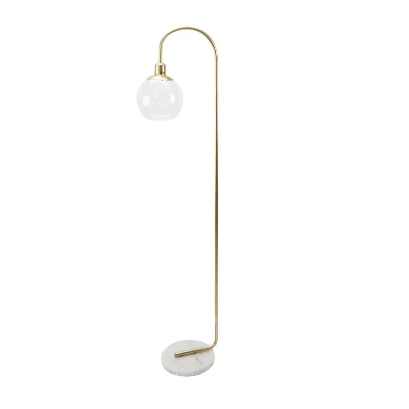 

Better Home & Gardens Metal Floor Lamp, Brushed Brass