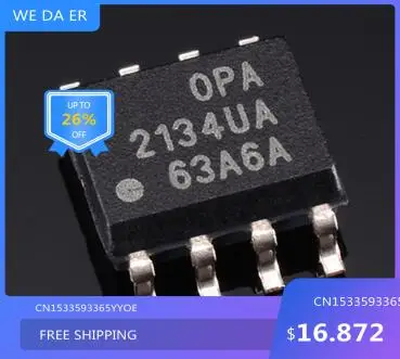 

IC new original OPA2134UA FREE SHIPPING