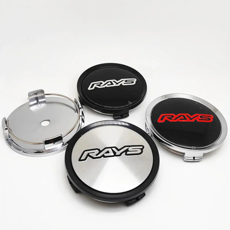 Фото 4pcs 75mm 70mm Rays Wheel Center HubCaps Car Rims Dust-proof Cover Cap Badge №1
