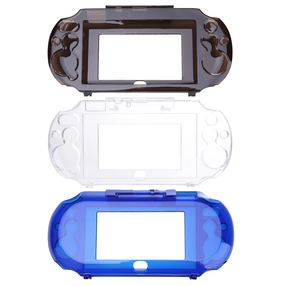 

Clear Crystal Protective Case Hard Guard Shell Slim Gaming Transparent Skin Protection Cover for Sony PS Vita 2000 slim/PSV