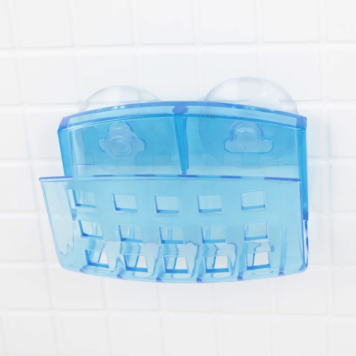 Держатель для мочалки на присосках Bath Collection 9×5×6 см цвет МИКС |