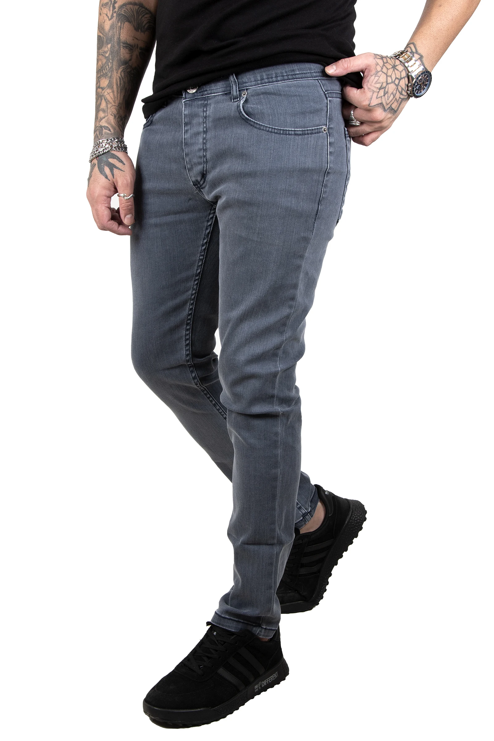 DeepSEA Lycra Slim Fit Men 'S Jeans Pants 2305345