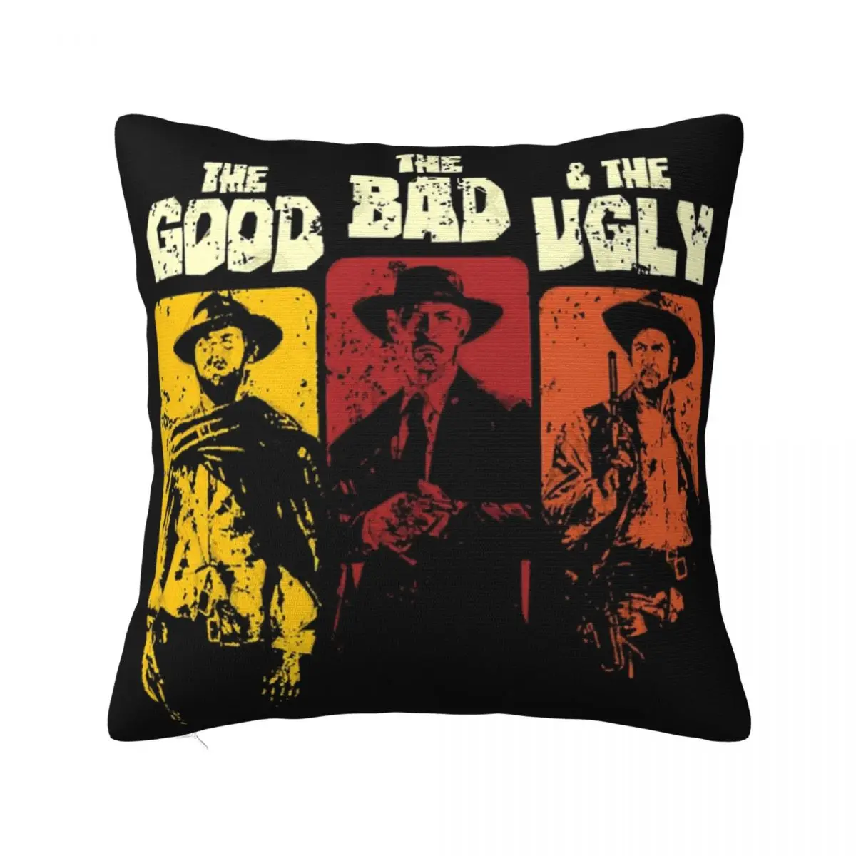 

The Good The Bad The Ugly Pillowcase Printing Polyester Cushion Cover Decor movie tv cool Throw Pillow Case Cover Home 45X45cm