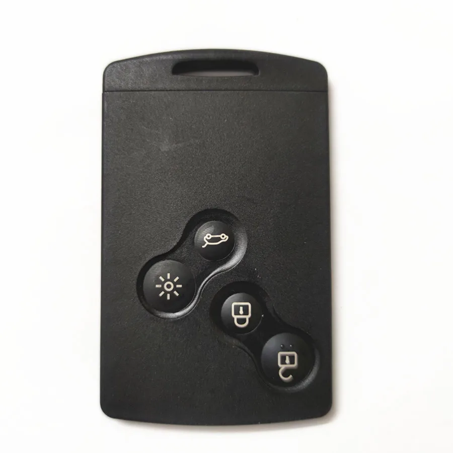 

Смарт-карта PCF7941 с 4 кнопками, чип 433 МГц для Renault Megane 3 Laguna 3 Scenic 3 2009-2015, Автомобильный ключ