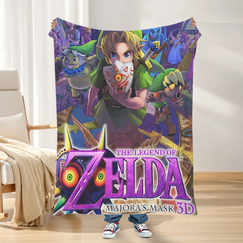 Фланелевое одеяло для дивана King Size G-Zelda флисовое кемпинга и взрослых пушистые