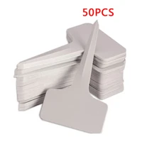50100pcs t type plant label markers waterproof pvc garden plants classification sorting sign tags plant nursery markers label