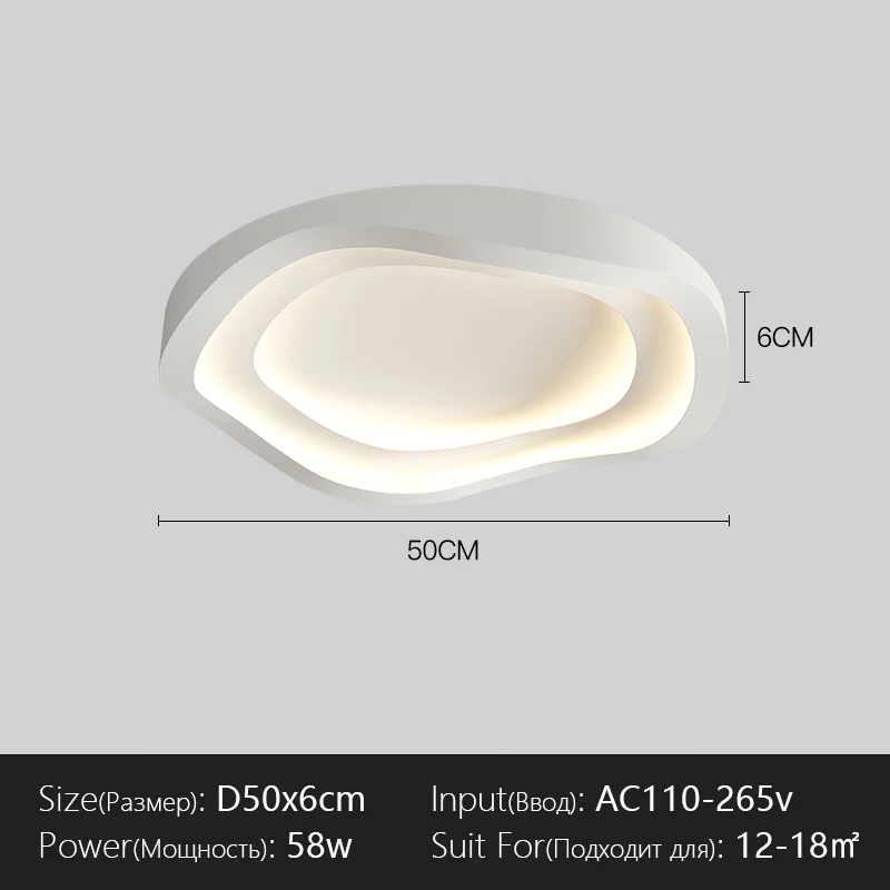 

Menvix круглые белые потолочные светильники