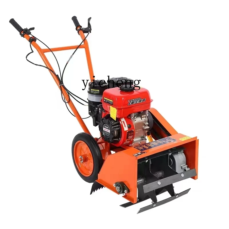 ZF микро культиватор небольшой сельскохозяйственный бензиновый роторный бытовая