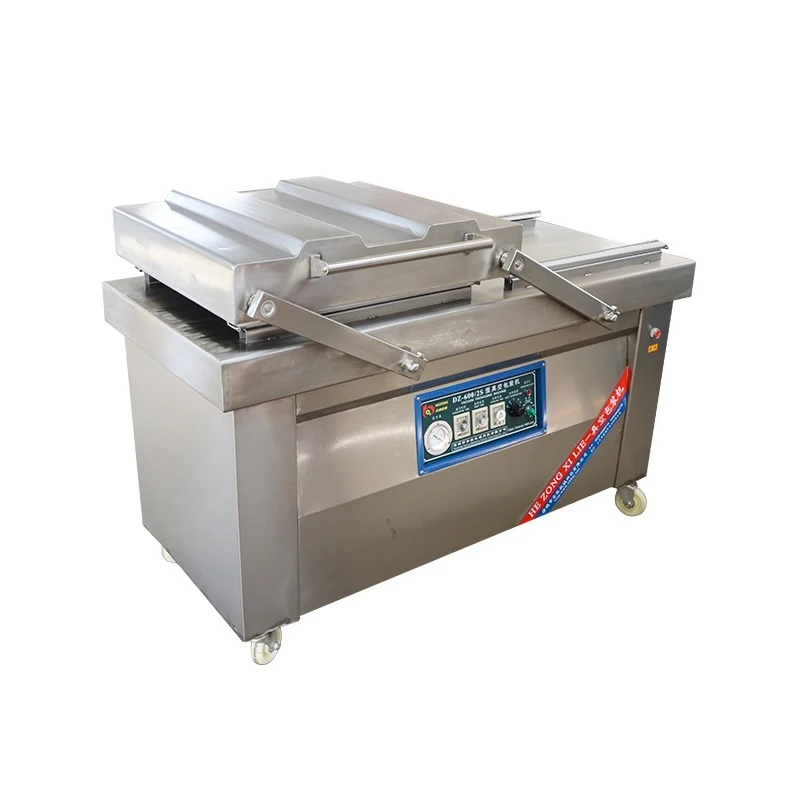 Вакуумный упаковщик пищевых продуктов с двойной камерой 400/2s автоматический