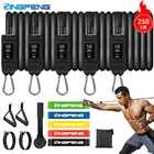 Фунтов, обернутая эспандер, эластичная лента, комплект удилищ для силовых тренировок, экипировка для фитнеса, спортивный ремень, спортивное оборудование