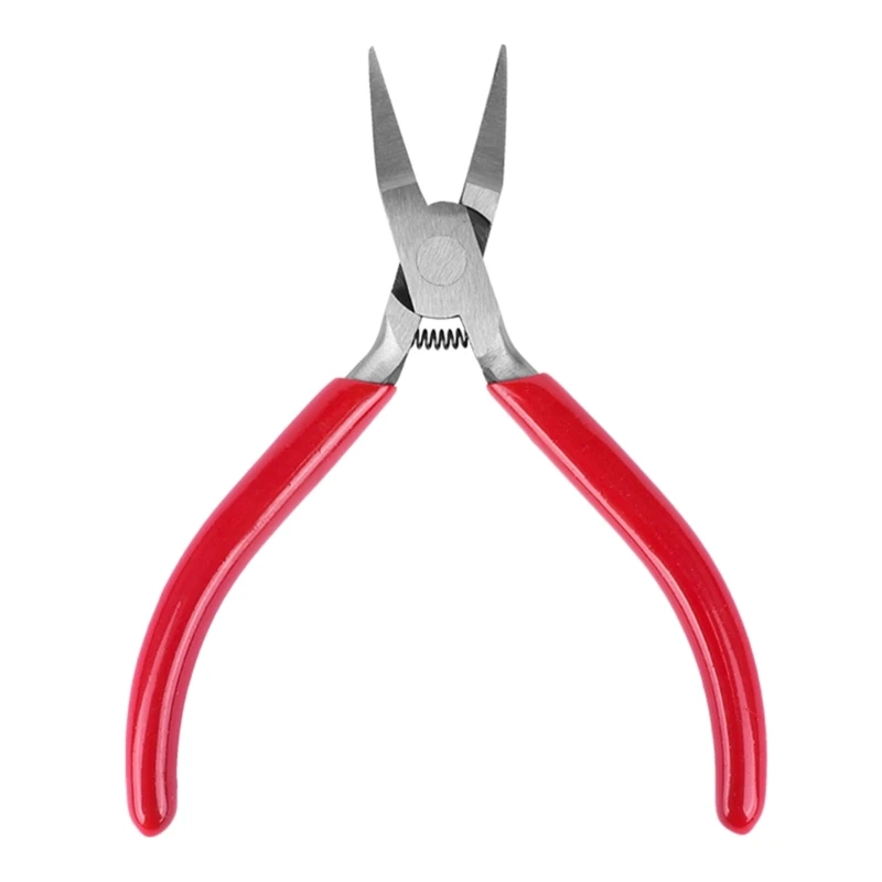

Gold Shaping Wire Drawing Plier For Jewelry Making Flat Nose Plier With Spring