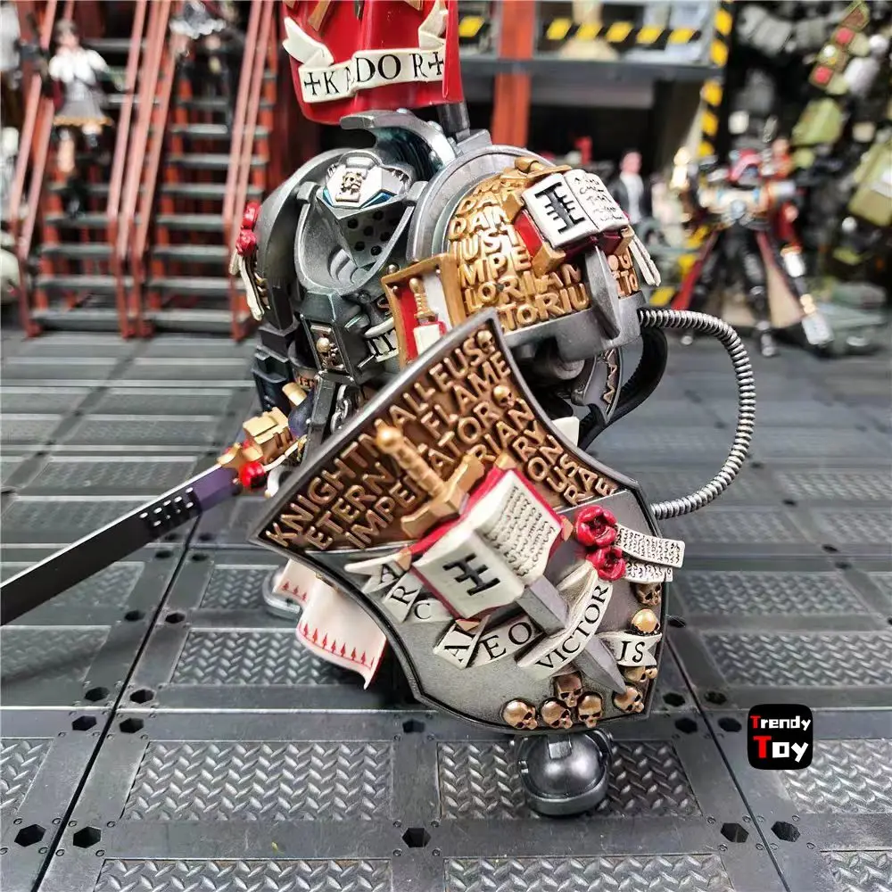 Фото 【Доставка в течение 24 часов】Коллекционная фигурка JOYTOY Warhammer 40K Grey Knights Kaldor Draigo 1/18 №5
