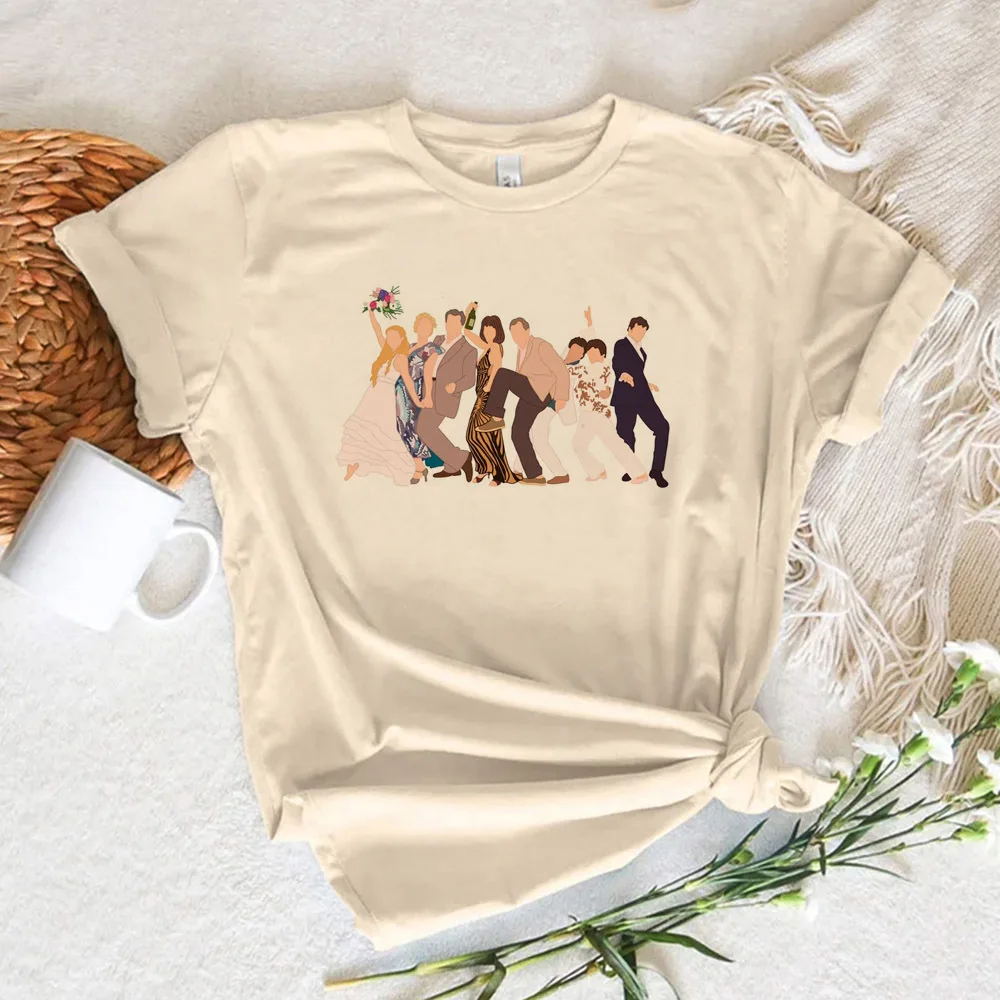 Топ мама Мия женские Молодежные футболки забавная комиксная уличная одежда для