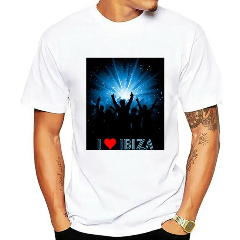 

Женская футболка I LOVE IBIZA-Клубная одежда Space Pacha-размер S - XL(3)