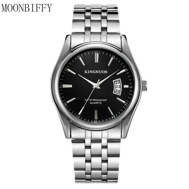 

2022 Men's Watch Top Brand Luxury Steel Date Clock Male Business Watches for Men Casual Quartz Wrist Watch Relogio Masculino