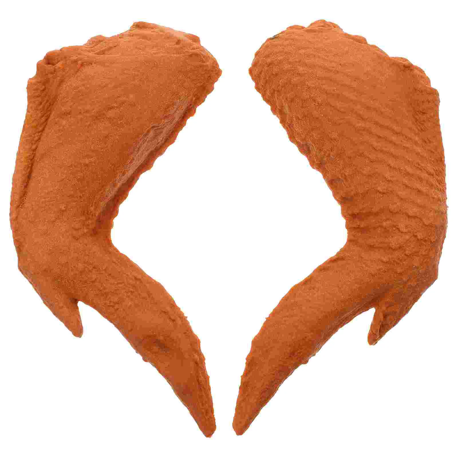 

2pcs Pet Molar Toys Simulation Chicken Wing Bite Playthings Dog Chewing Toys