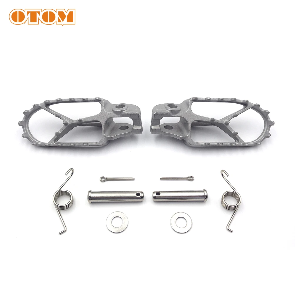 

OTOM мотоциклетные подножки, зажим для подножек, пружинные подножки, педаль из нержавеющей стали для KTM EXC SX XCW HUSQVARNA FE TC TE TX FX