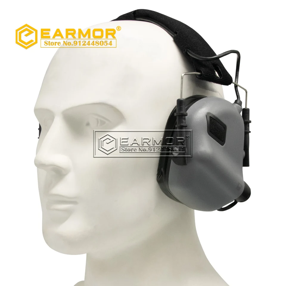 Наушники EARMOR MOD4 Tactical M31 шумозащитные наушники для стрельбы NRR22db разноцветные