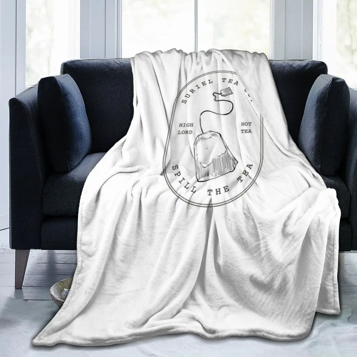 Ультрамягкое одеяло из микрофлиса Suriel Tea Co