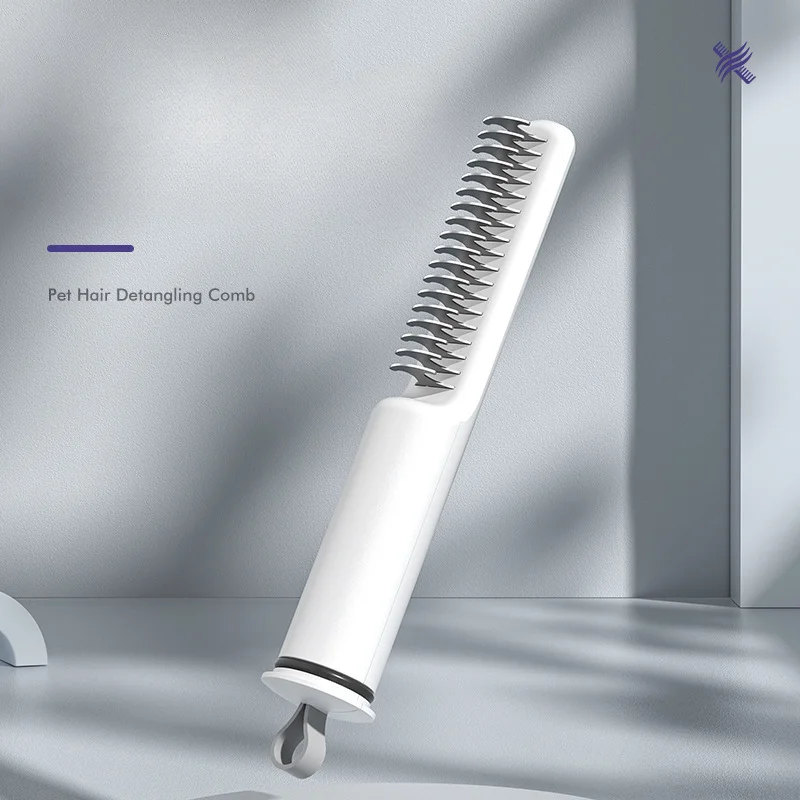 Щетка для собак из нержавеющей стали домашних животных маленькая расческа кошек