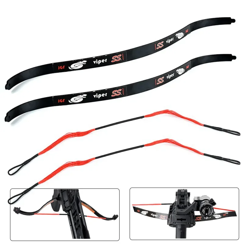 

Cross Crossbow 60/70LBS Pound Bow Plate Shooting Fish Bow String 24 Strands 16.73in Outdoor Hunting and Shooting Accessories
