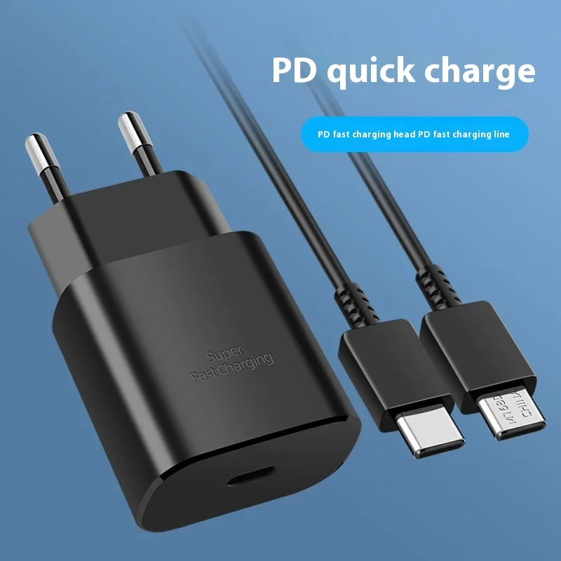 Супер Быстрое Зарядное Устройство Eoenkk 25 Вт Usb Type C С Вилкой