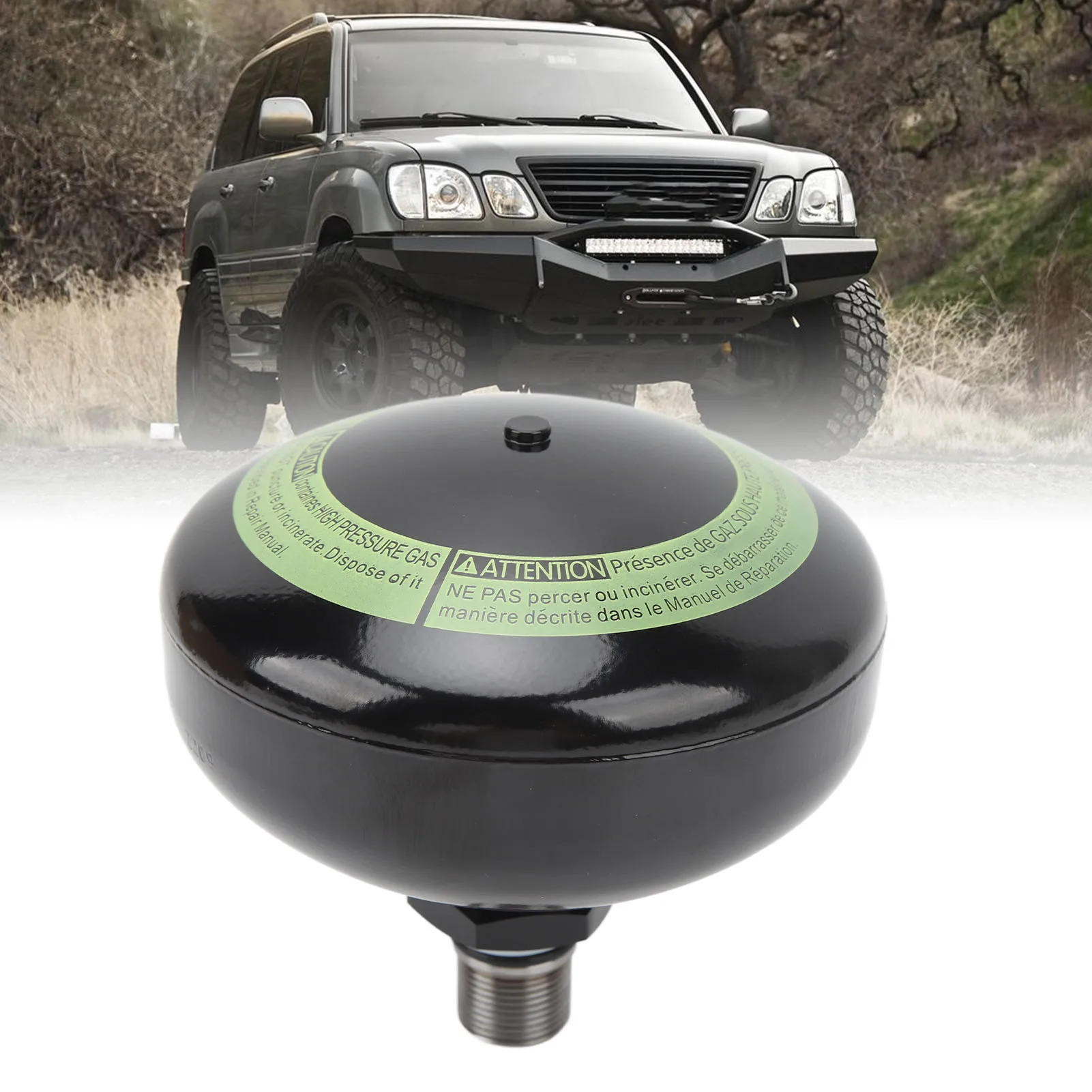 Фото Амортизатор передней подвески 49141-60010 для Land Cruiser 1999-2007, LX470 1998-2007, OEM-замена, высокая прочность №2
