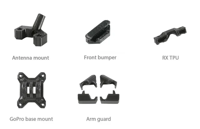 TPU Parts for FlyFishRC FIFTY5