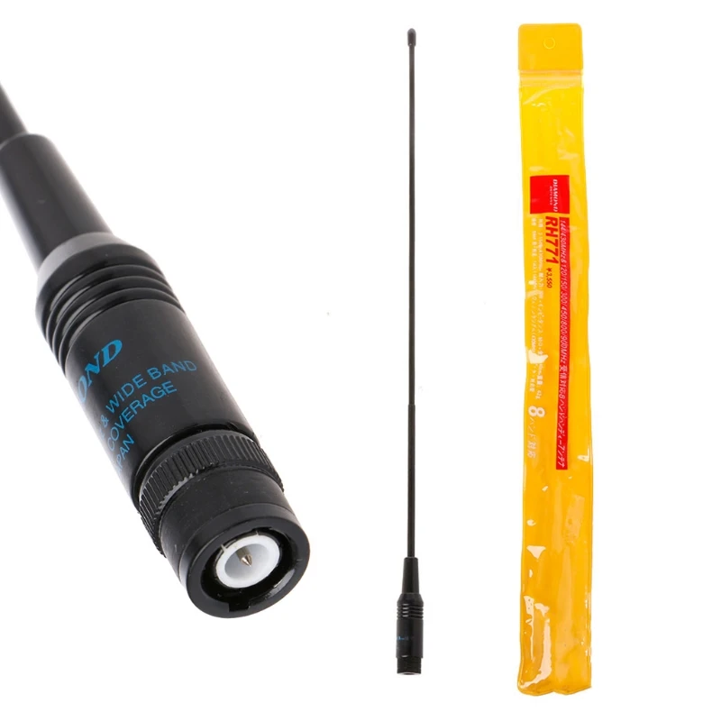 

RH771 SMA-Female Dual Band High Gain Antenna For BaoFeng UV-5R GT-3 UV-82 BF-888S UV-5RE BF-F8+ Retevis Two Way Radio Practical