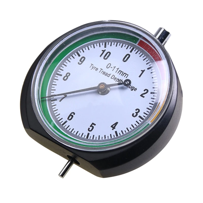 

Dial-Type Color-Coded T read Depth Gauge Identifies Tire Wear Durable for Auto Drop Shipping