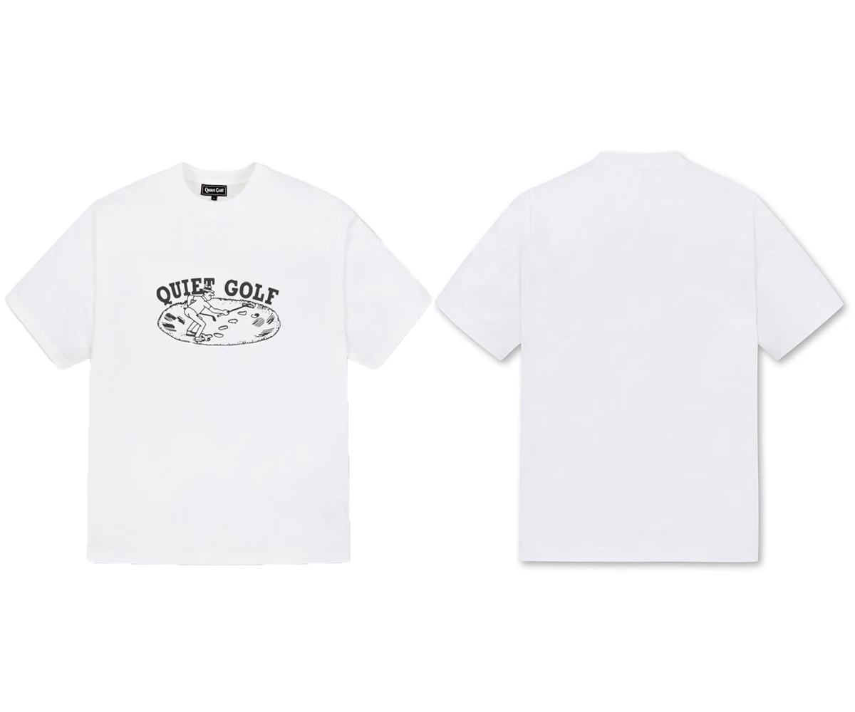 24SS Летняя мужская и женская универсальная дышащая футболка для гольфа одежда